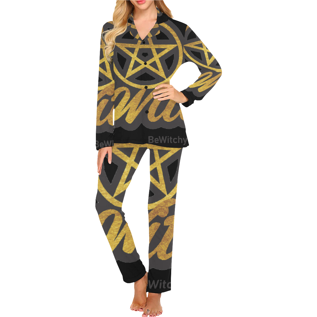 BeWitchy Logo PJ's Women's Long Pajama Set