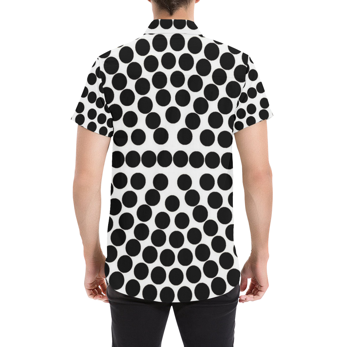 50er by Artdream Men's All Over Print Short Sleeve Shirt (Model T53)