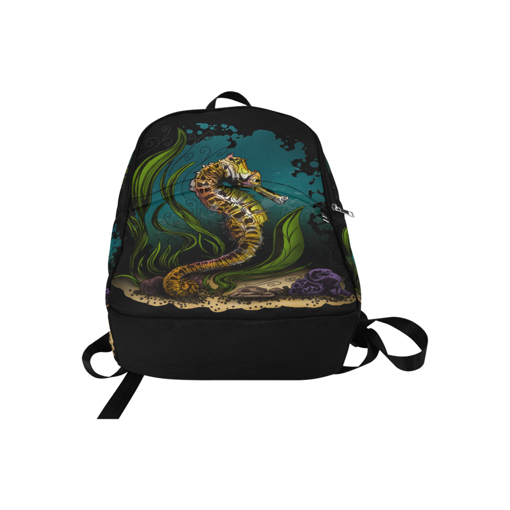 Seahorse Fabric Backpack for Adult (Model 1659)