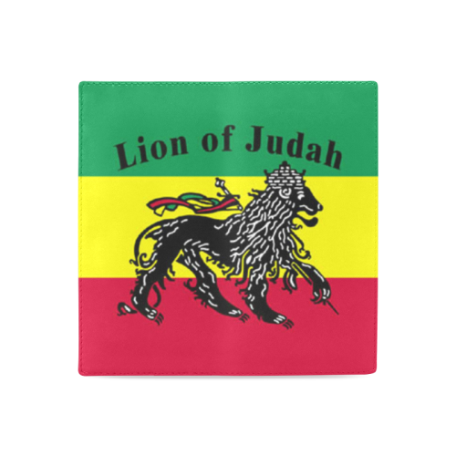 RASTA LION OF JUDAH Women's Leather Wallet (Model 1611)