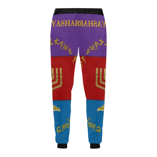 Masharah Yasharahla Men's All Over Print Sweatpants/Large Size (Model L11)