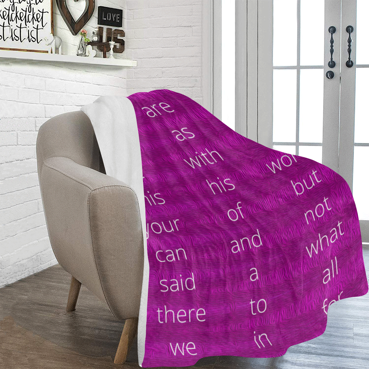 Sight word Blankets Ultra-Soft Micro Fleece Blanket 60"x80"
