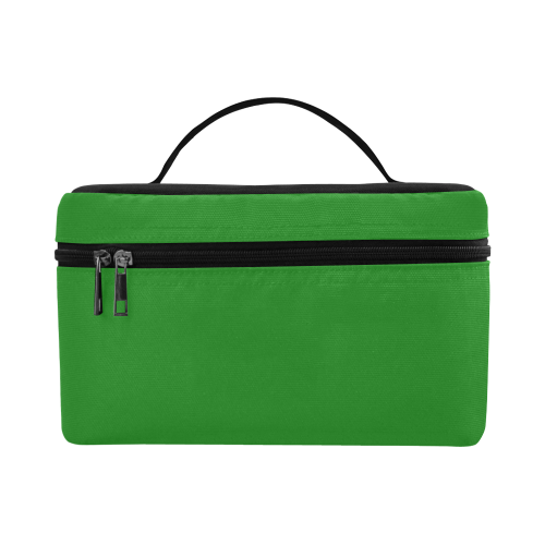 color forest green Cosmetic Bag/Large (Model 1658)
