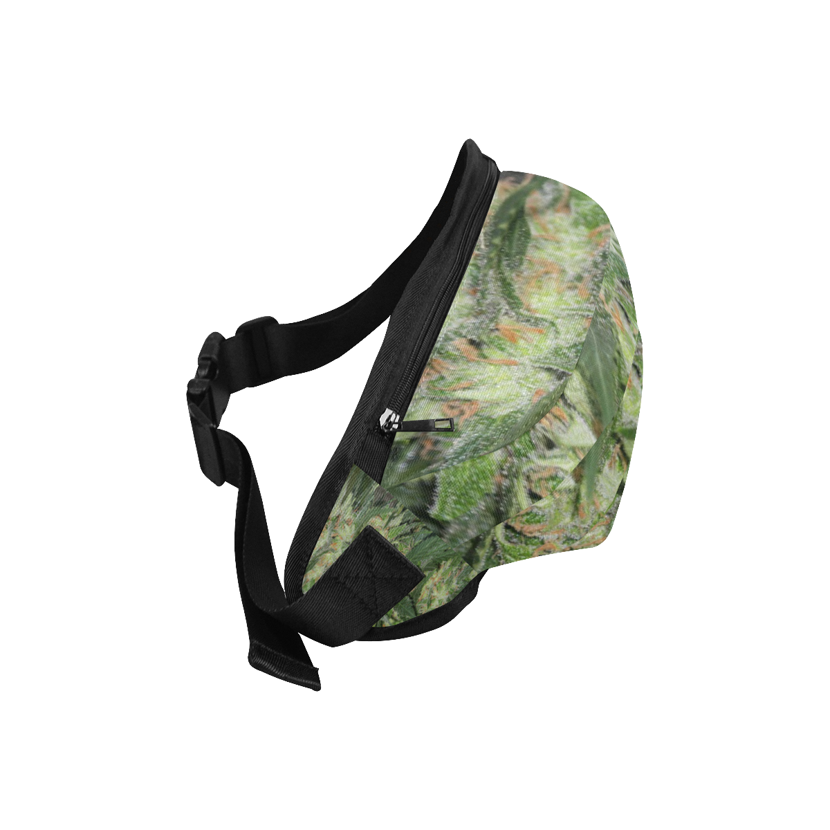 Green Crack Fanny Pack/Large (Model 1676)