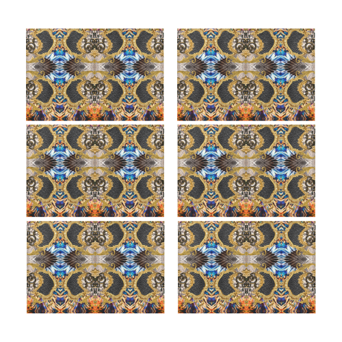Luxury Abstract Design Placemat 12’’ x 18’’ (Six Pieces)