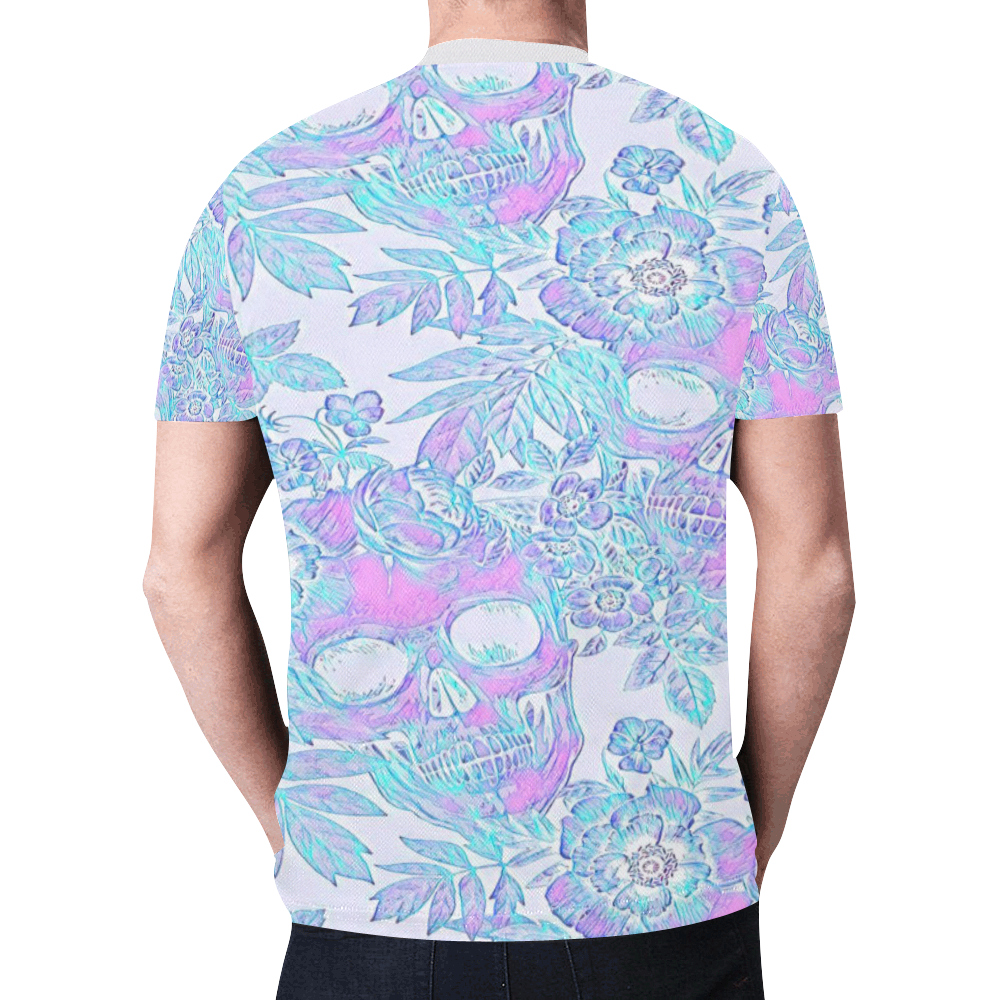 Woke Skulls Baja Festival 241 New All Over Print T-shirt for Men (Model T45)