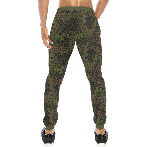 Platanenmuster summer camouflage Men's All Over Print Sweatpants (Model L11)