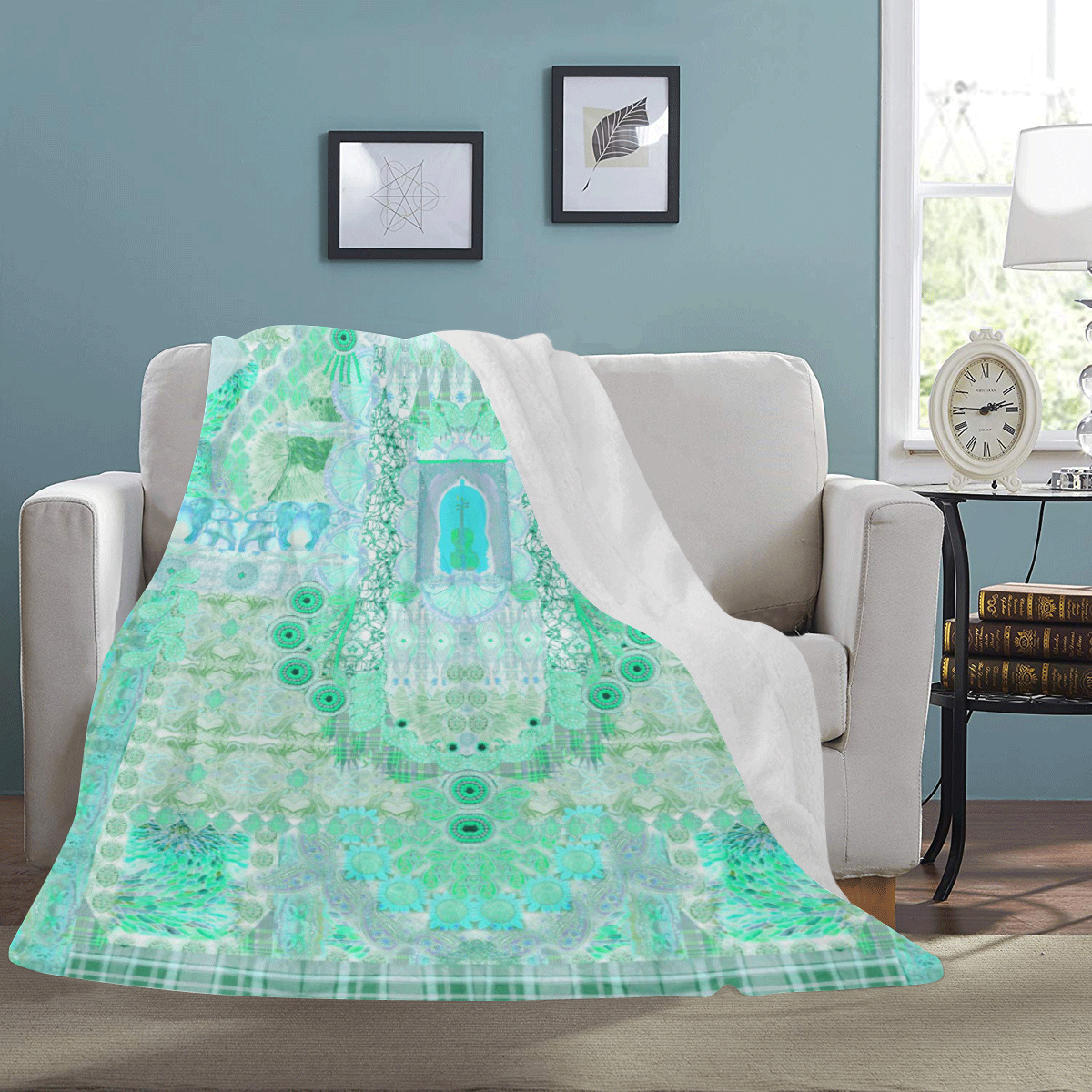 fiesta green Ultra-Soft Micro Fleece Blanket 54''x70''