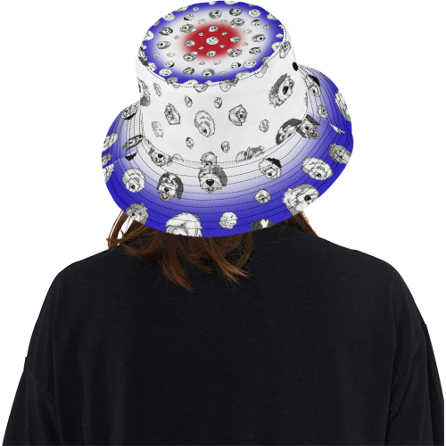 SHEEPIE HEADS 4th of July All Over Print Bucket Hat