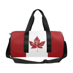 Cool Canada Gym Bag Retro Canada Duffle Bag (Model 1679)