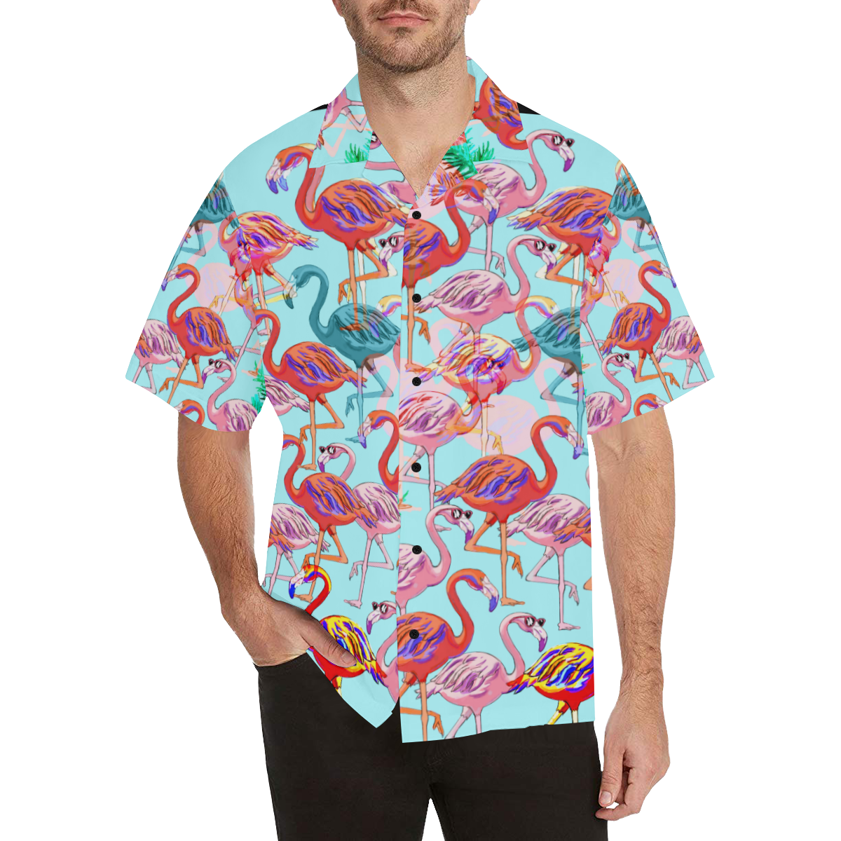FlaminGO GO Hawaiian Shirt (Model T58)