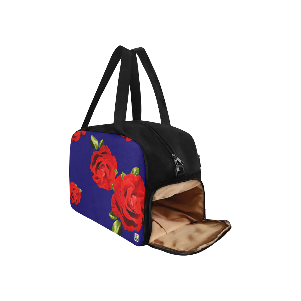 Fairlings Delight's Floral Luxury Collection- Red Rose Fitness Handbag 53086a12 Fitness Handbag (Model 1671)