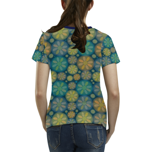 zappwaits beautiful 02 All Over Print T-shirt for Women/Large Size (USA Size) (Model T40)