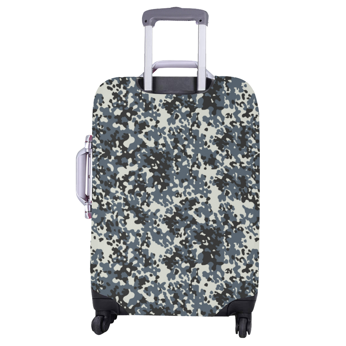 Urban City Black/Gray Digital Camouflage Luggage Cover/Large 26"-28"