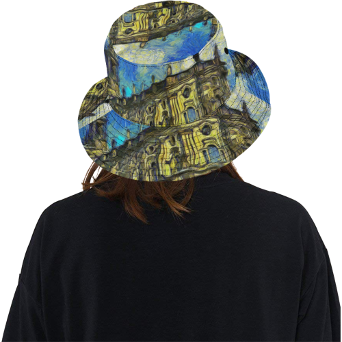 Dresden Under Blue Skies KPA All Over Print Bucket Hat