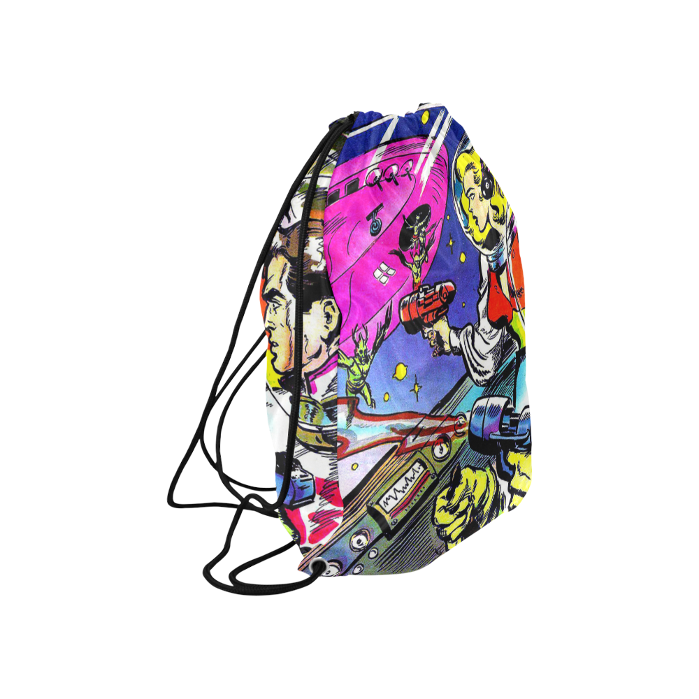 Battle in Space 2 Large Drawstring Bag Model 1604 (Twin Sides)  16.5"(W) * 19.3"(H)