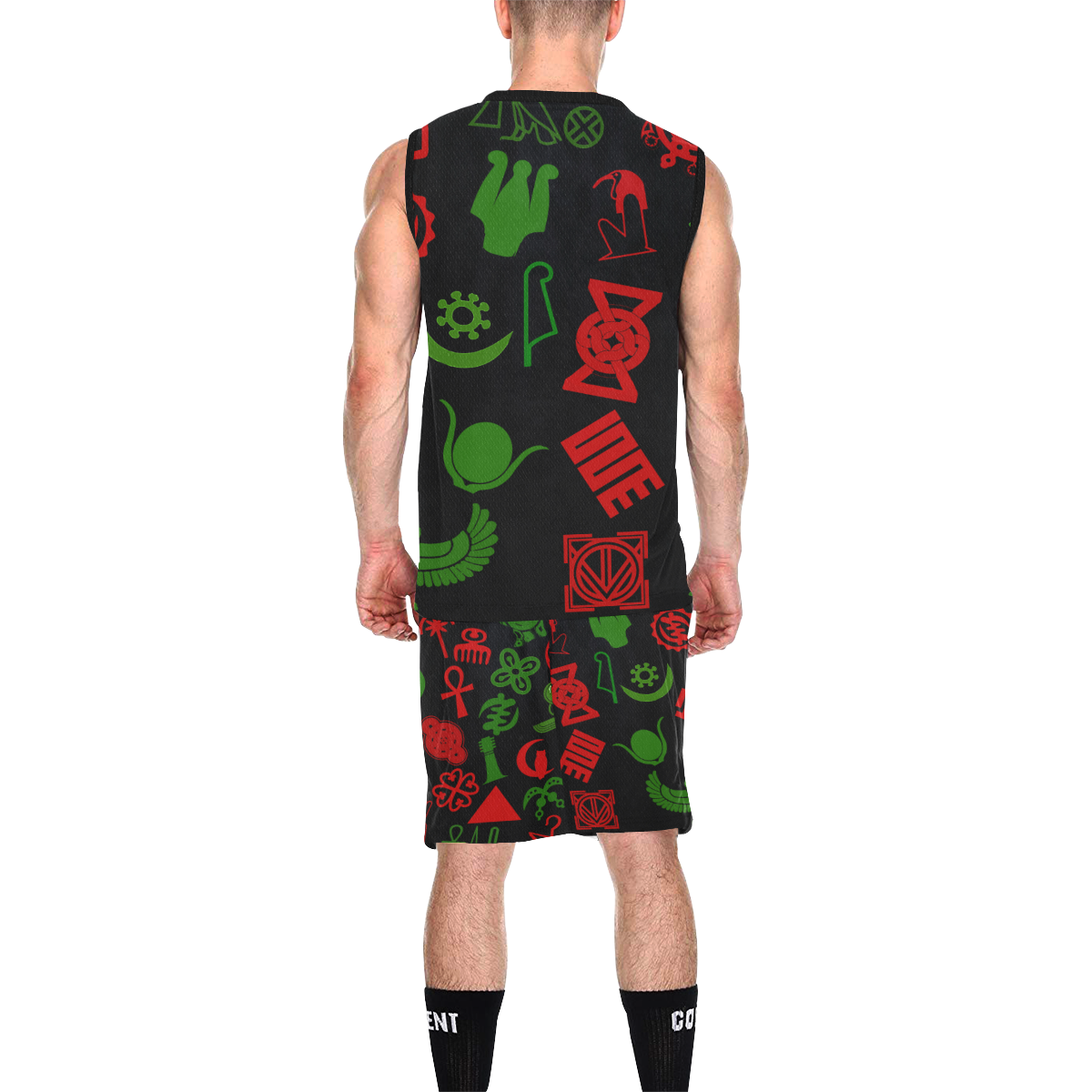 LCC KMT WORLD All Over Print Basketball Uniform