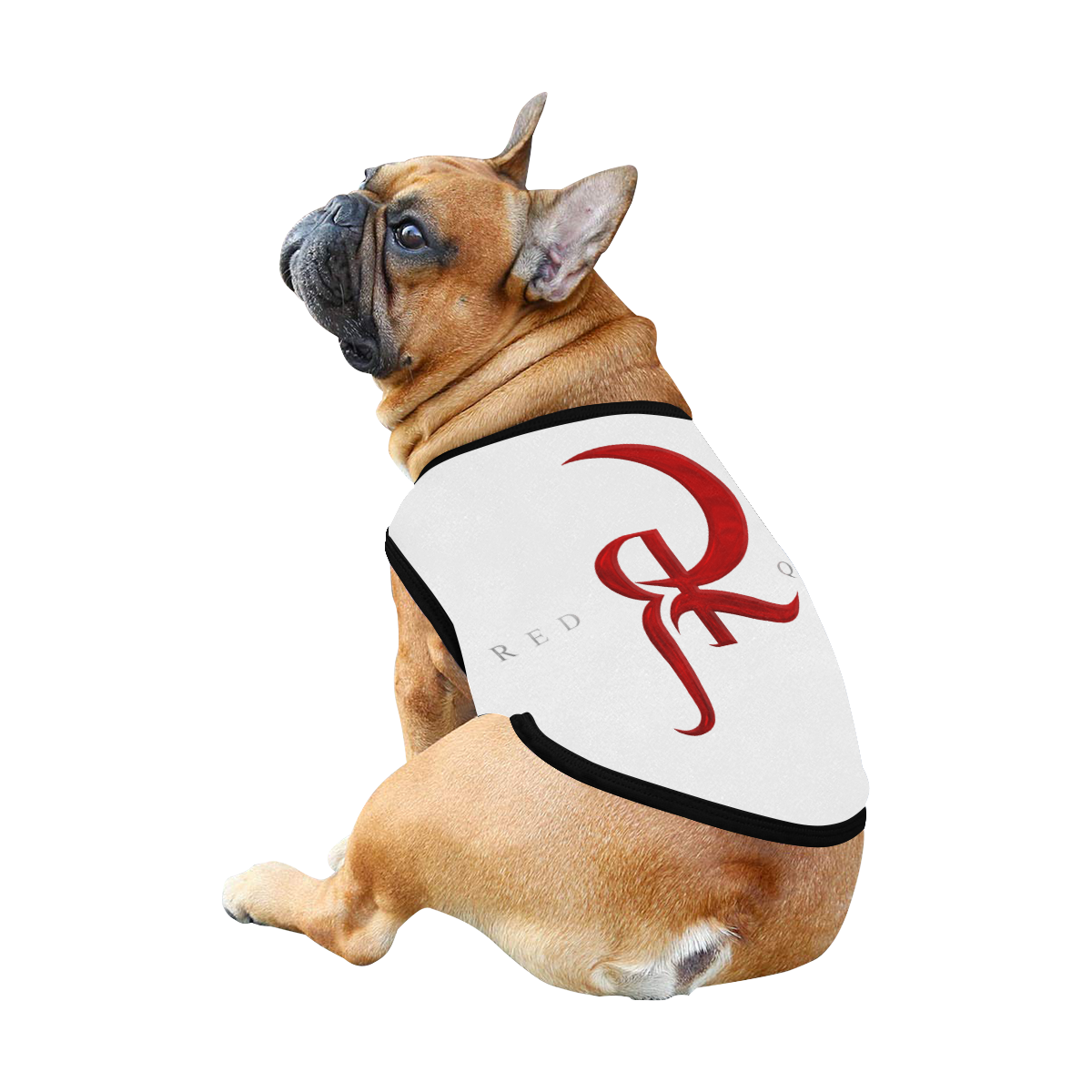 RED QUEEN LOGO WHITE All Over Print Pet Tank Top