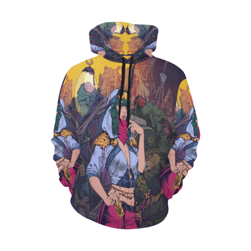 TWW - Invitation  by Ibrahem Swaid All Over Print Hoodie for Men/Large Size (USA Size) (Model H13)