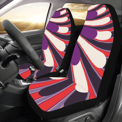 Feather Pattern Car Seat Covers (Set of 2)