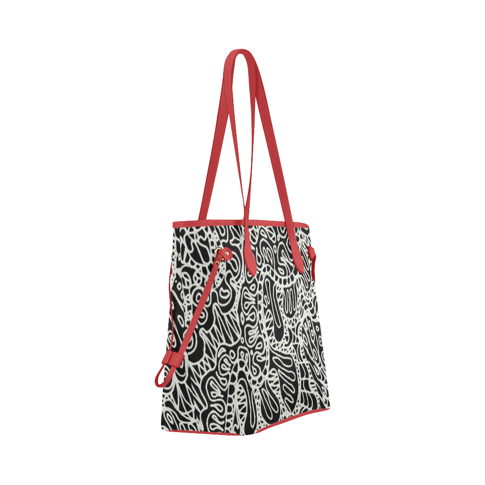 Doodle Style G361 Clover Canvas Tote Bag (Model 1661)
