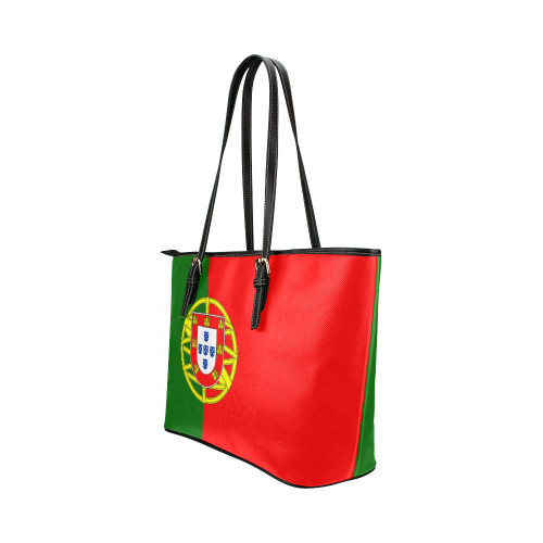 PORTUGAL Leather Tote Bag/Small (Model 1651)