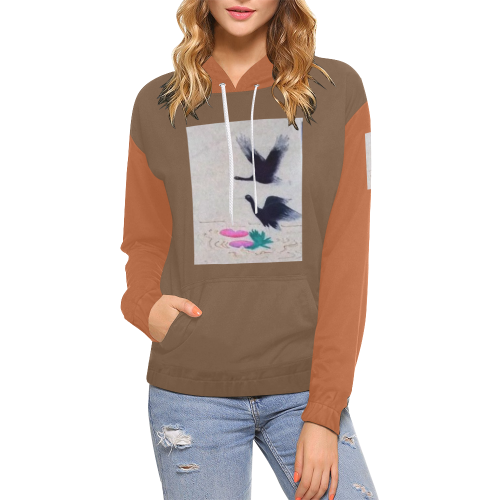 3265 All Over Print Hoodie for Women (USA Size) (Model H13)