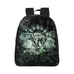 Amazing tigers School Backpack (Model 1601)(Small)
