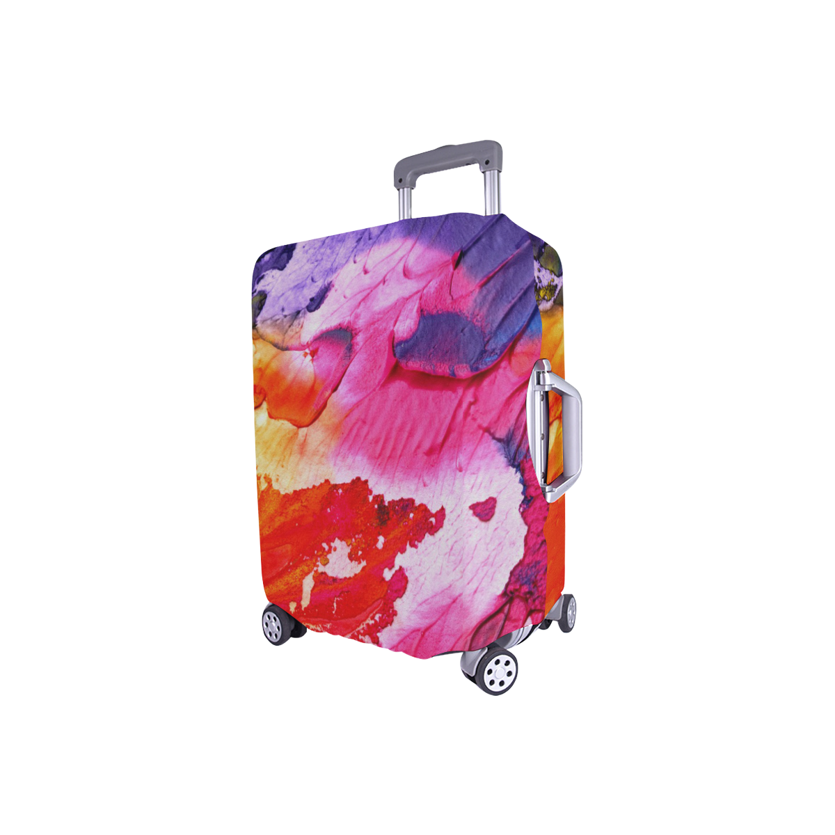 Red purple paint Luggage Cover/Small 18"-21"