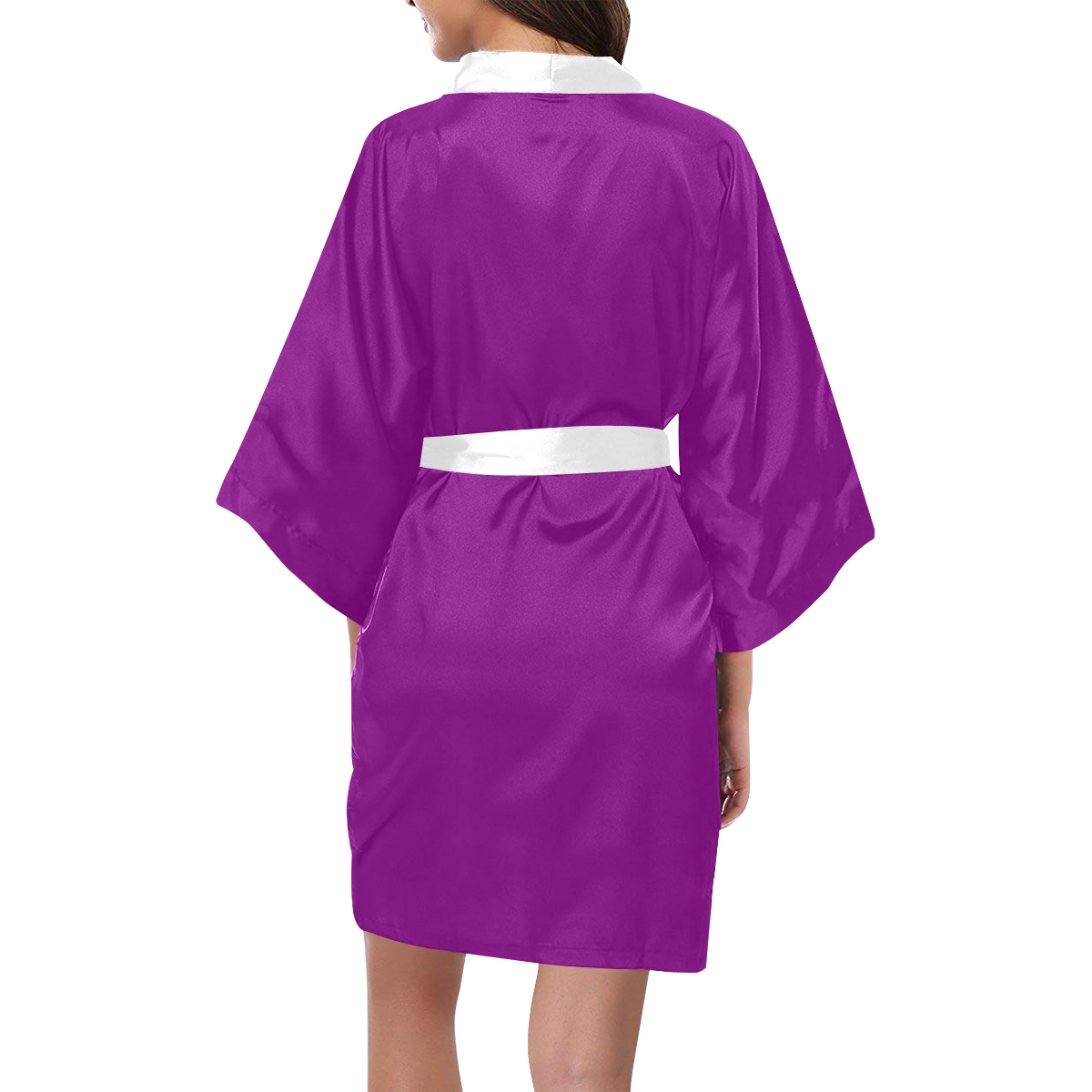 color purple Kimono Robe