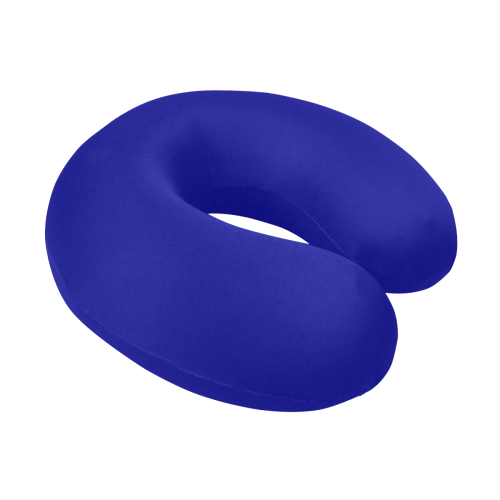 color dark blue U-Shape Travel Pillow