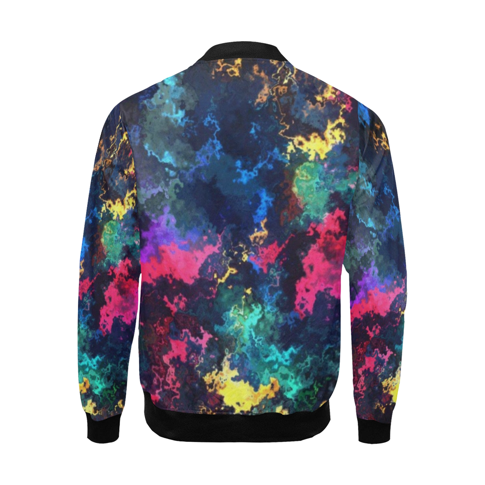 The colors of the soul All Over Print Bomber Jacket for Men/Large Size (Model H19)
