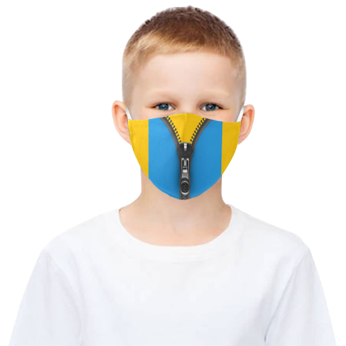 ZIPPER THREE 3D Mouth Mask with Drawstring (30 Filters Included) (Model M04) (Non-medical Products)