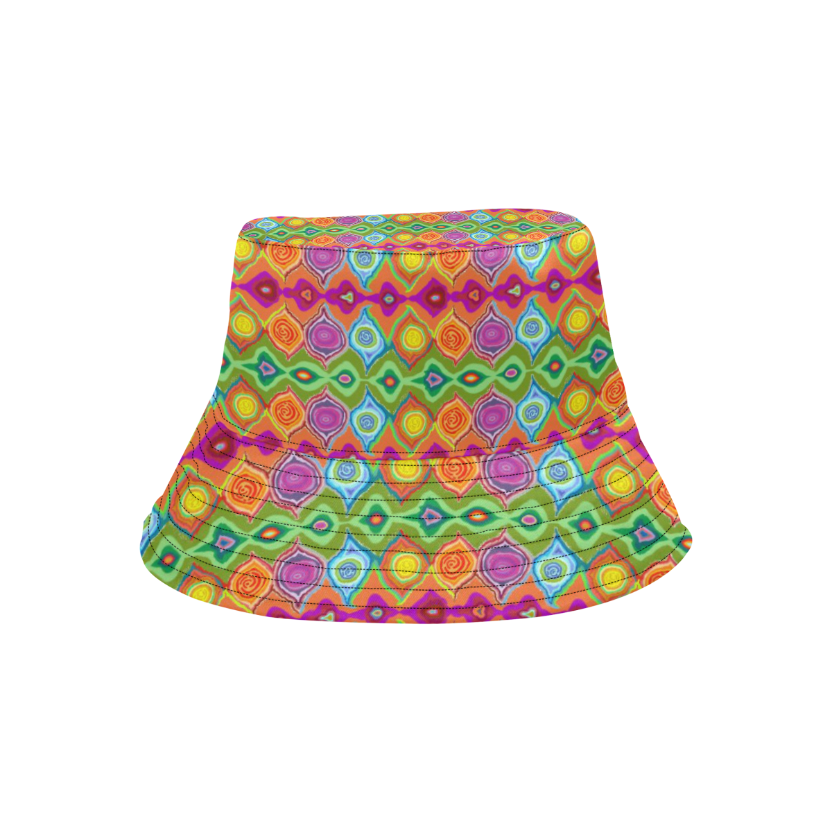 mexican colour art design All Over Print Bucket Hat