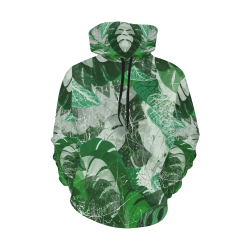 Tropicalia All Over Print Hoodie for Women (USA Size) (Model H13)