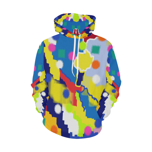 CONFETTI NIGHTS 4 All Over Print Hoodie for Women (USA Size) (Model H13)