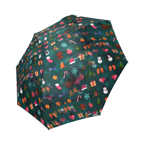 Gift Pattern by K.Merske Foldable Umbrella (Model U01)