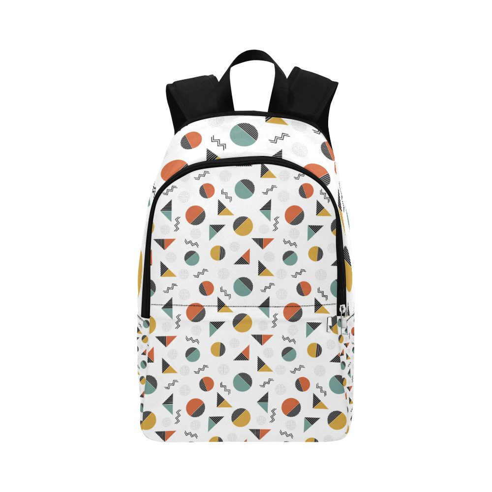 Geo Cutting Shapes Fabric Backpack for Adult (Model 1659)