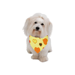 Hearts Pattern Pet Dog Bandana/Large Size