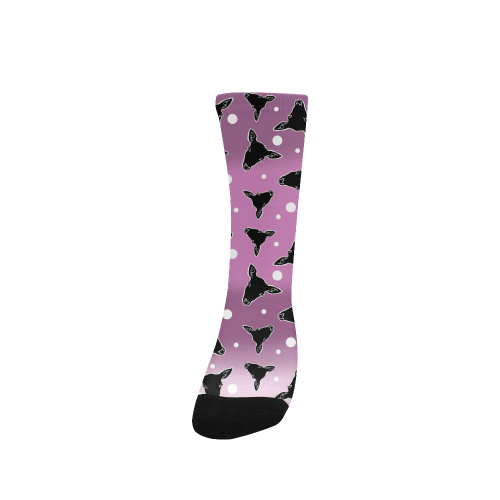 deer dots ombre Custom Socks for Women