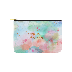 KEEP ON DREAMING Carry-All Pouch 9.5''x6''