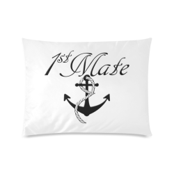 For the 1st Mate Custom Zippered Pillow Case 20"x26"(Twin Sides)