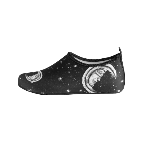 Mystic Stars, Moon and Sun Women's Slip-On Water Shoes (Model 056)