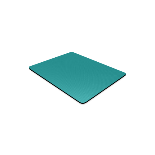 color teal Rectangle Mousepad