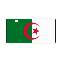 Algeria Flag License Plate