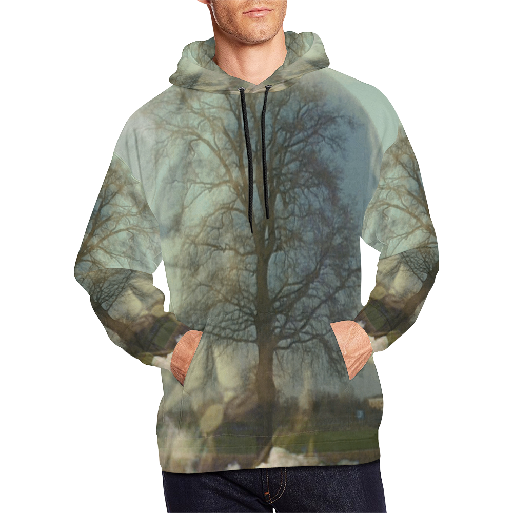 L'unione dei due mondi All Over Print Hoodie for Men/Large Size (USA Size) (Model H13)