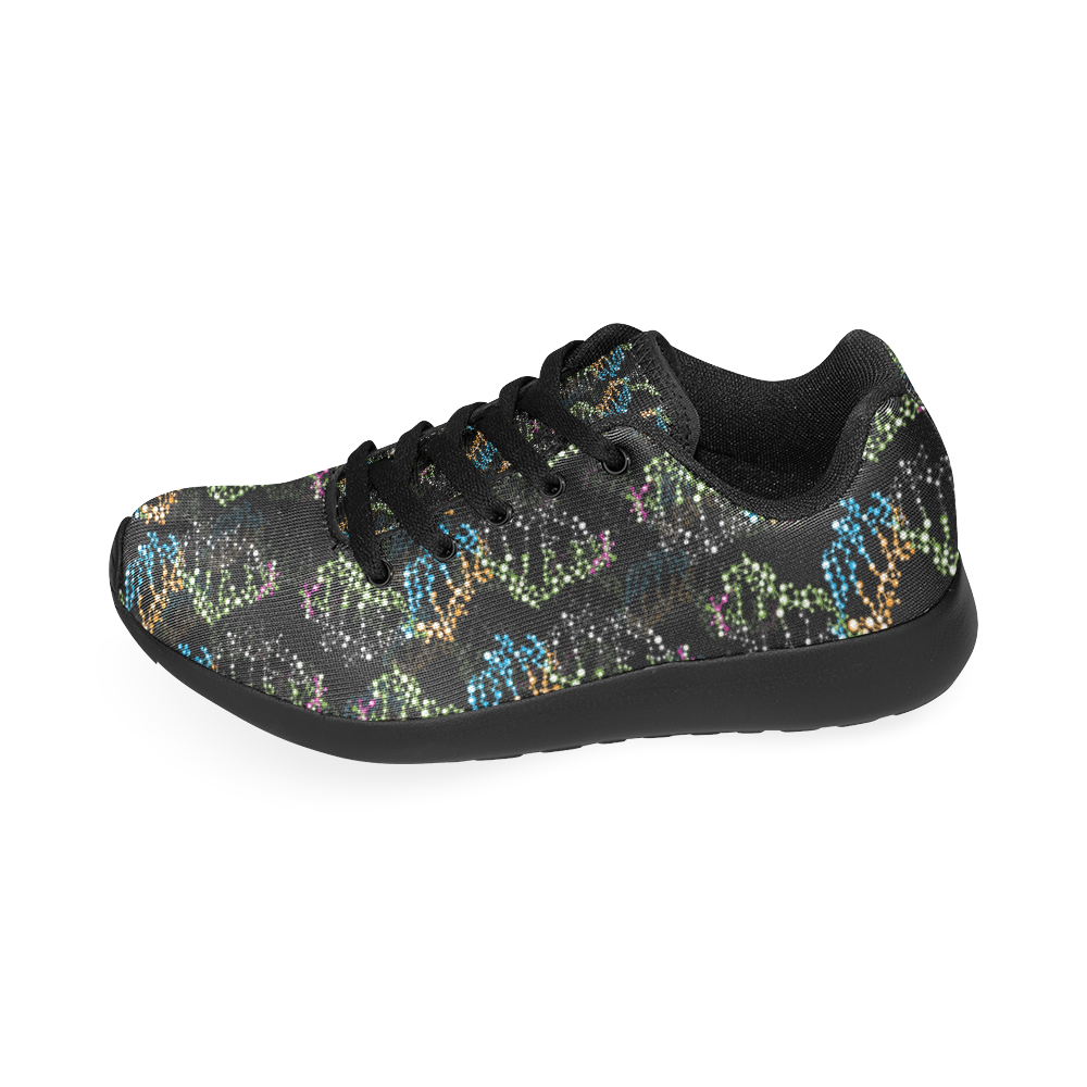 DNA pattern - Biology - Scientist Women's Running Shoes/Large Size (Model 020)