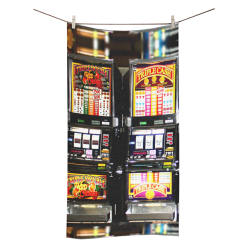 Lucky Slot Machines - Dream Machines Bath Towel 30"x56"