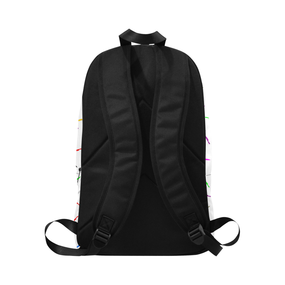 knives Fabric Backpack for Adult (Model 1659)
