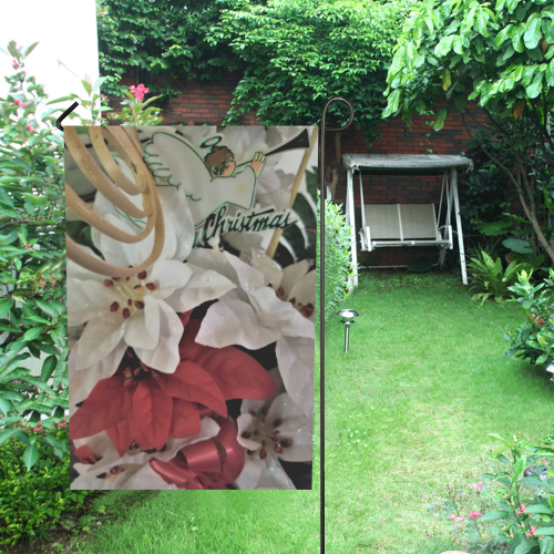 Christmas Banner Garden Flag 28''x40'' （Without Flagpole）